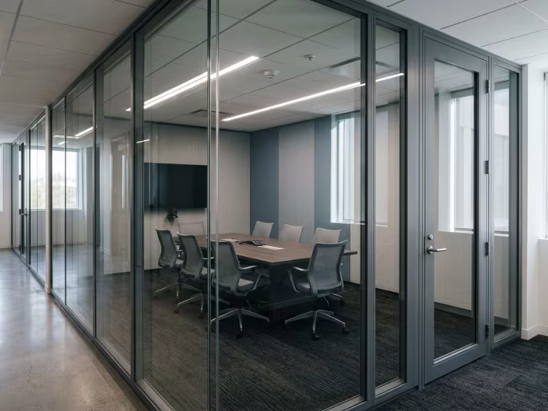 High acoustic demountable meeting room High acoustic demountable meeting room